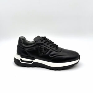 Arda Güler 6874 Comfort Spor Sneaker Siyah Erkek Ayakkabı - Görsel 2