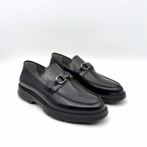 Arda Güler 6966 Comfort Loafer Siyah Açma Erkek Ayakkabı - Görsel 2